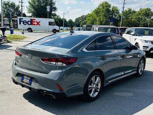 Machine Gray 2018 Hyundai SONATA Sport+