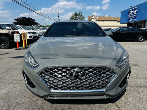 Machine Gray 2018 Hyundai SONATA Sport+