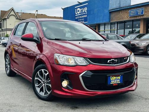 Red 2018 Chevrolet Sonic LT