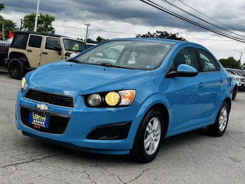 Blue 2014 Chevrolet Sonic LT