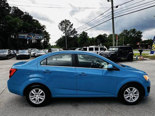 Blue 2014 Chevrolet Sonic LT