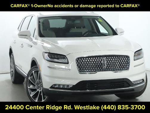 PRISTINE WHITE MET 3C 2023 Lincoln Nautilus RESERVE