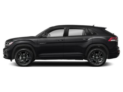 Deep Black Pearl 2023 Volkswagen Atlas Cross Sport 3.6L V6 SEL R-Line