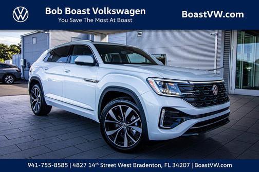 opal white pearl 2026 Volkswagen Atlas Cross Sport 2.0T SEL Premium