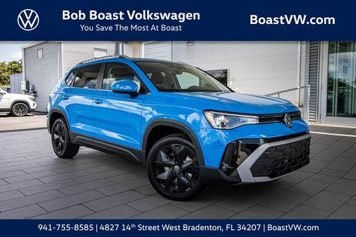 Cornflower Blue 2026 Volkswagen Taos SE