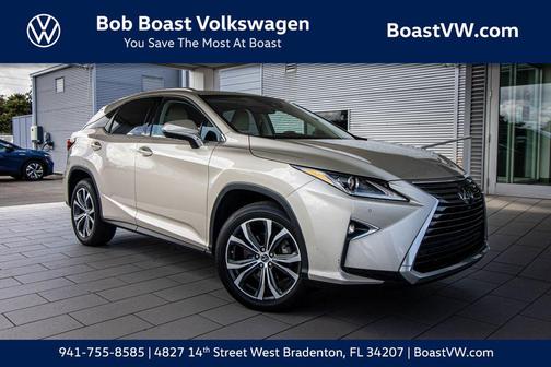 Satin Cashmere Metallic 2019 Lexus RX 350 Base