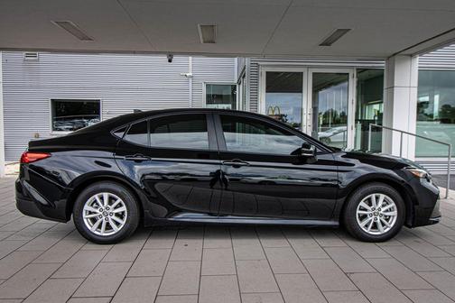 Midnight Black Metallic 2025 Toyota Camry LE