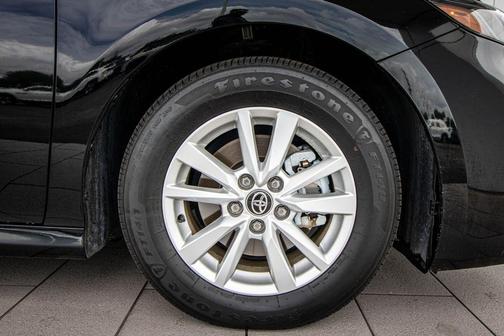 Midnight Black Metallic 2025 Toyota Camry LE
