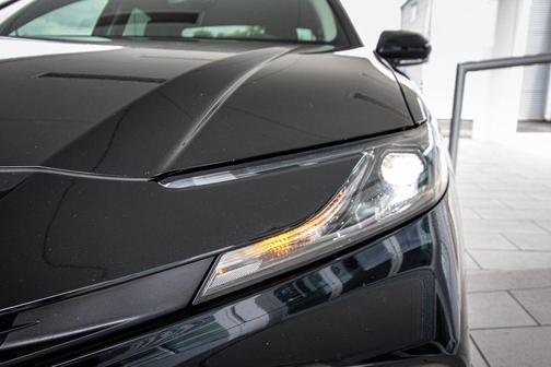 Midnight Black Metallic 2025 Toyota Camry LE