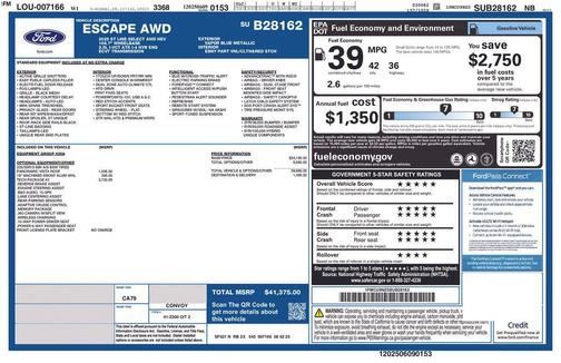 2025 Ford Escape ST-Line Select