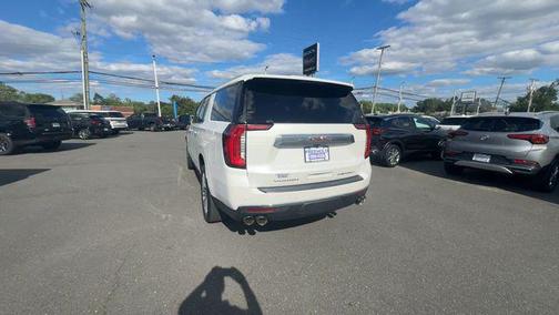 White Frost Tricoat 2023 GMC Yukon XL Denali