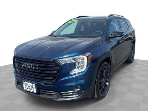 Marine Metallic 2023 GMC Terrain SLT