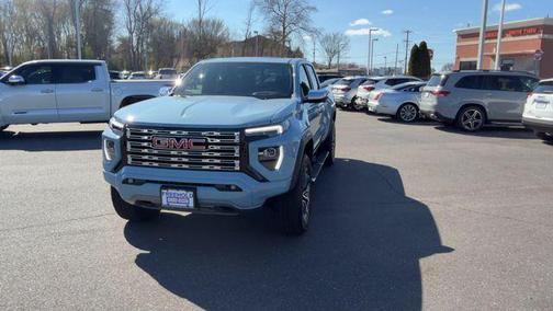 Glacier Metallic 2026 GMC Canyon Denali