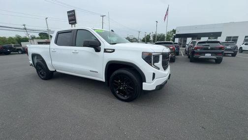 Summit White 2025 GMC Sierra 1500 Elevation