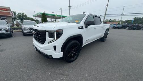 Summit White 2025 GMC Sierra 1500 Elevation