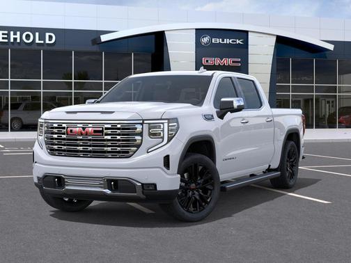 Glacier White Tricoat 2026 GMC Sierra 1500 Denali