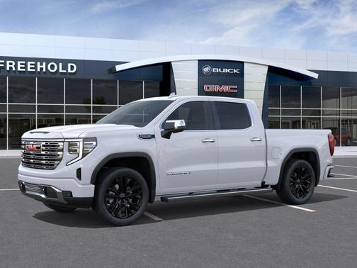 Glacier White Tricoat 2026 GMC Sierra 1500 Denali