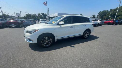 Majestic White 2019 INFINITI QX60 Pure