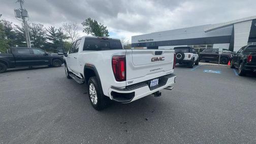 White Frost Tricoat 2021 GMC Sierra 2500 Denali