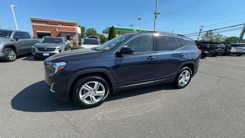 Blue Steel Metallic 2018 GMC Terrain SLE