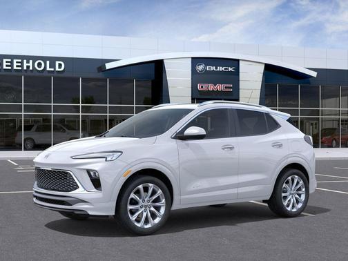 White Frost Tricoat 2026 Buick Encore GX Avenir
