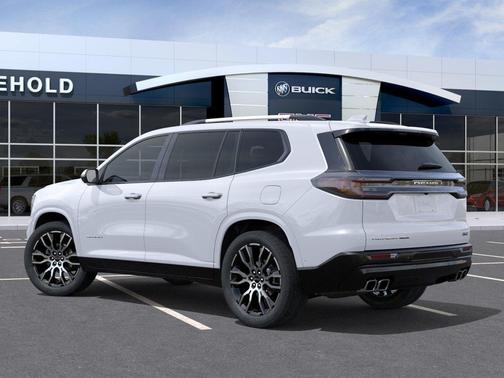 Glacier White Tricoat 2026 GMC Acadia Denali