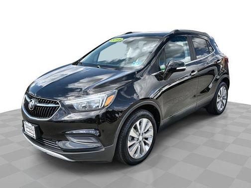 Ebony Twilight Metallic 2018 Buick Encore Preferred