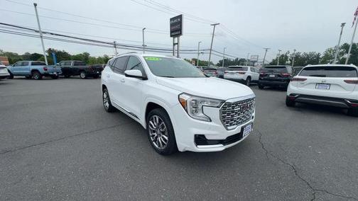 Summit White 2023 GMC Terrain Denali