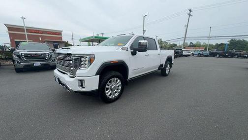 White Frost Tricoat 2023 GMC Sierra 2500 Denali