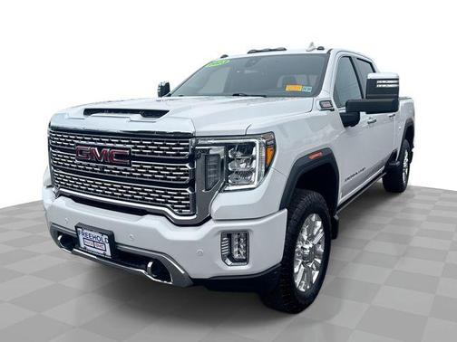White Frost Tricoat 2023 GMC Sierra 2500 Denali
