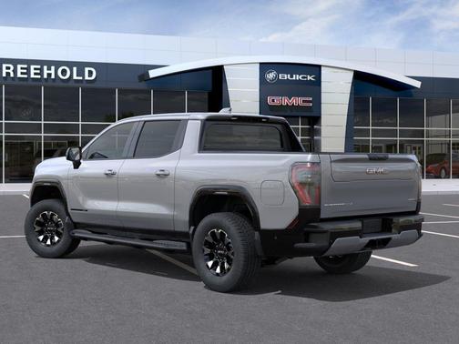 Thunderstorm Gray 2026 GMC Sierra EV Max Range AT4