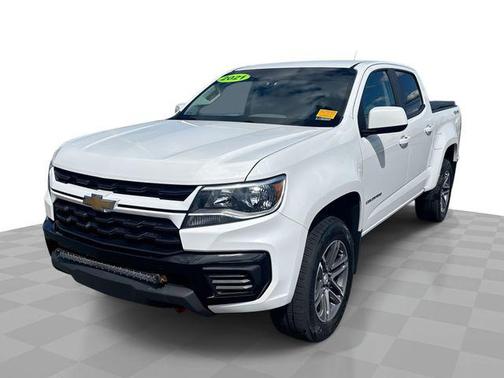 Summit White 2021 Chevrolet Colorado WT