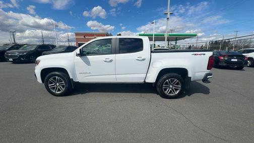 Summit White 2021 Chevrolet Colorado WT