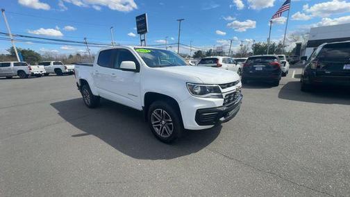 Summit White 2021 Chevrolet Colorado WT