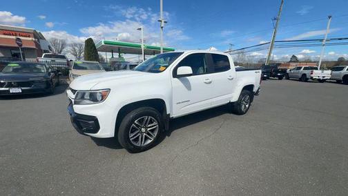 Summit White 2021 Chevrolet Colorado WT