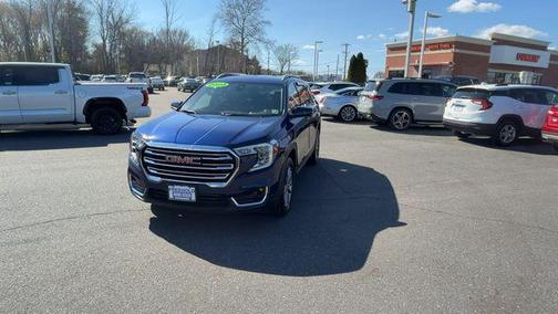 Marine Metallic 2023 GMC Terrain SLT