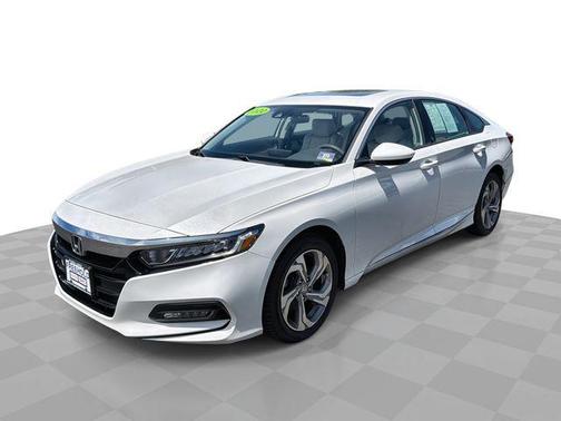 Platinum White Pearl 2020 Honda Accord EX 1.5T