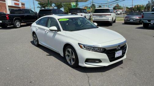 Platinum White Pearl 2020 Honda Accord EX 1.5T