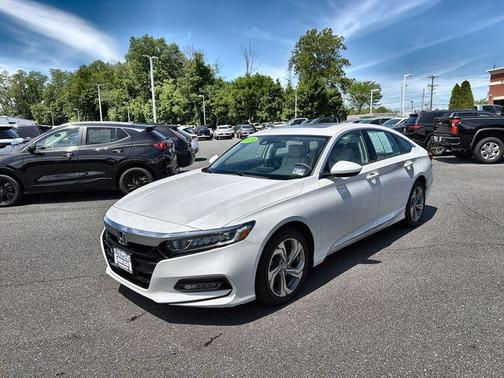 Platinum White Pearl 2020 Honda Accord EX 1.5T