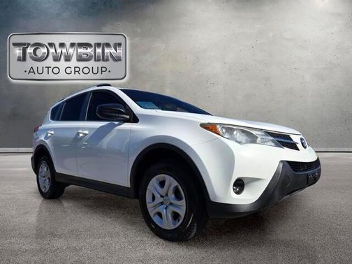 White 2015 Toyota RAV4 LE