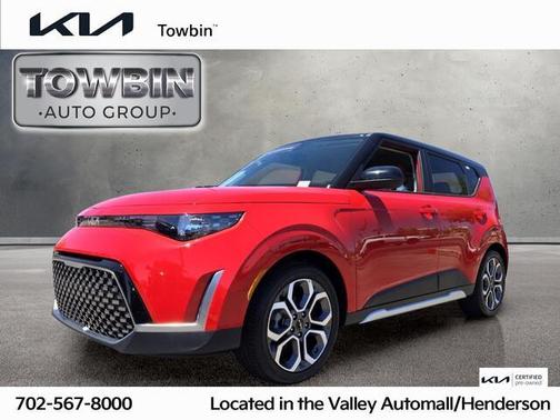 Red 2025 Kia Soul EX