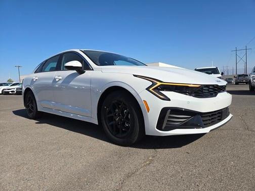 White 2026 Kia K5 LXS