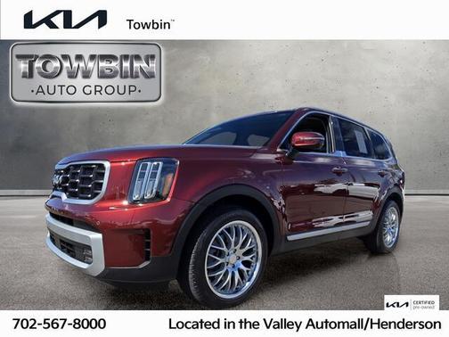 Red 2023 Kia Telluride SX