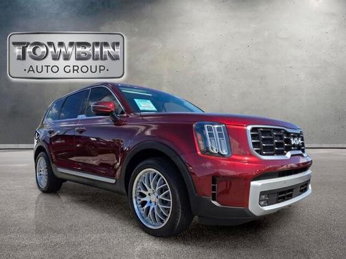 Red 2023 Kia Telluride SX