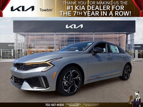 Gray 2026 Kia K5 GT-Line