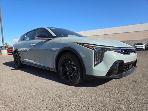 Gray 2026 Kia K4 GT-Line Turbo