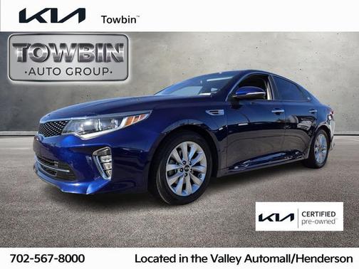 Blue 2018 Kia Optima S