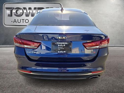 Blue 2018 Kia Optima S