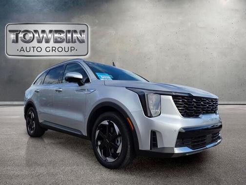 Gray 2025 Kia Sorento Hybrid SX Prestige