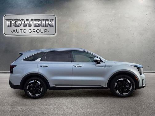 Gray 2025 Kia Sorento Hybrid SX Prestige